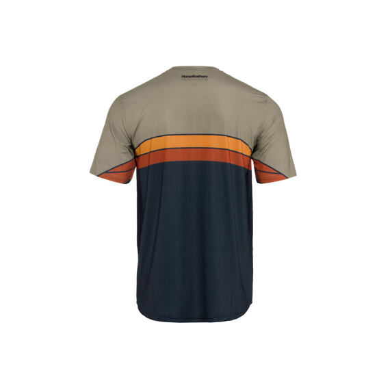 HORSEFEATHERS jersey QUANTUM indigo/taupe