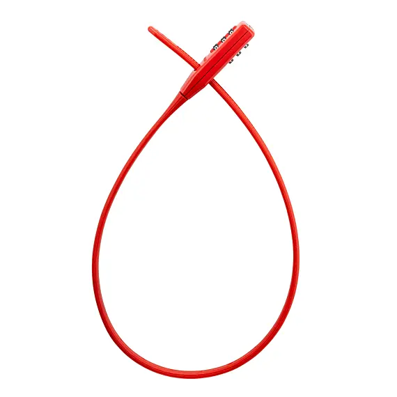 KRYPTONITE Click Lock Combo Lock red