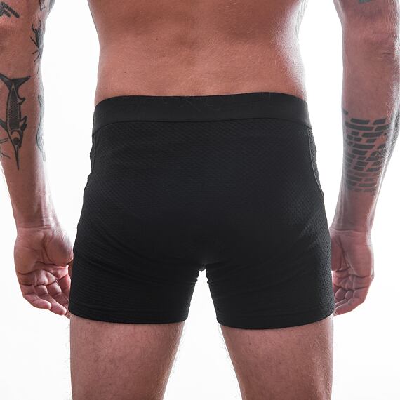 SENSOR MERINO DF MEN BOXERS BLK