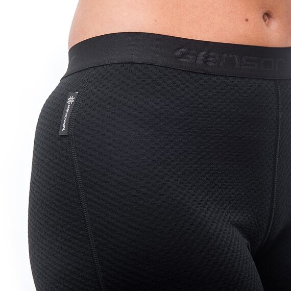 SENSOR MERINO DF WOMEN UNDERPANTS BLK