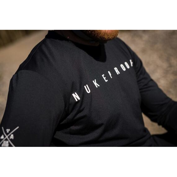NUKEPROOF long sleeve jersey BLACKLINE Tech Tee black