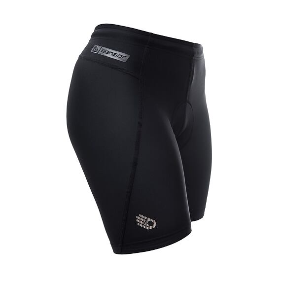SENSOR CYKLO ENTRY WOM SHORT PANTS true black