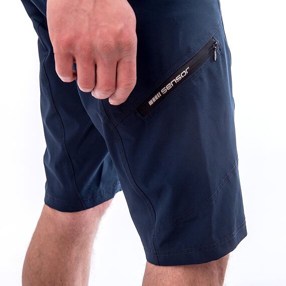 SENSOR HELIUM MEN SHORT PANTS /W PADDING deep blue