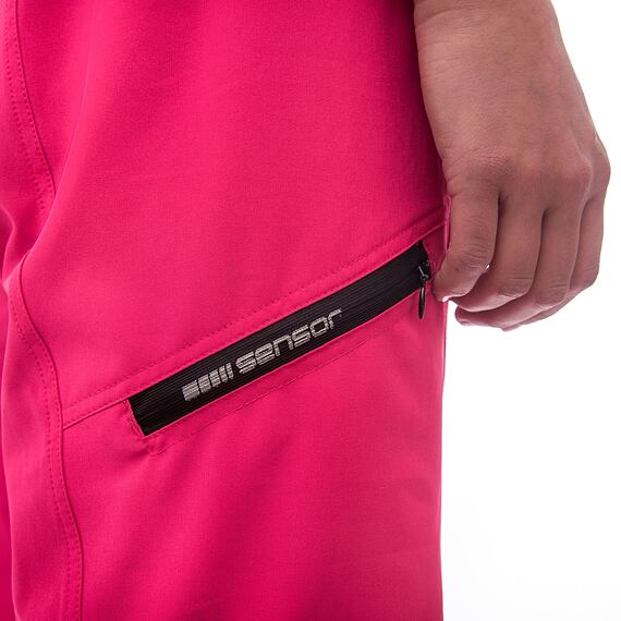 SENSOR HELIUM WOM SHORT PANTS /W PADDING hot pink