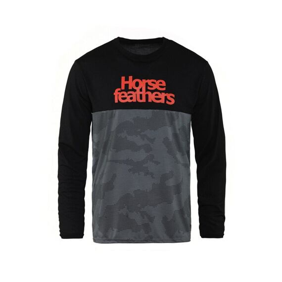 HORSEFEATHERS JERSEY LS FURY digital/flame
