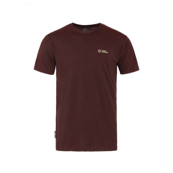 HORSEFEATHERS tee SS ROOTER burgundy