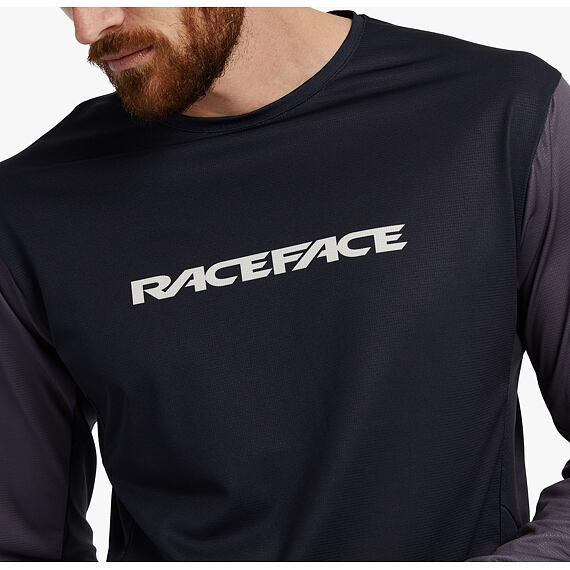 RACE FACE long sleeve jersey INDY charcoal