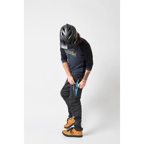 DIRTLEJ pants TRAILSCOUT Waterproof Long black/lime