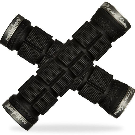 LIZARD SKINS grip Dual-Clamp Lock-On Northshore BLK