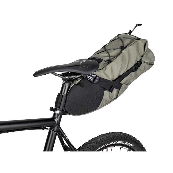 TOPEAK bikepacking BACKLOADER, rolling bag for seatpost 10l green