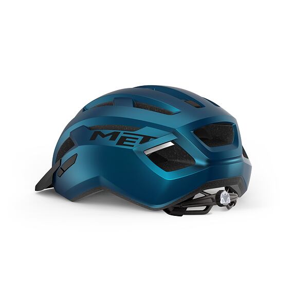 MET helmet ALLROAD METALIC BLU -56/58