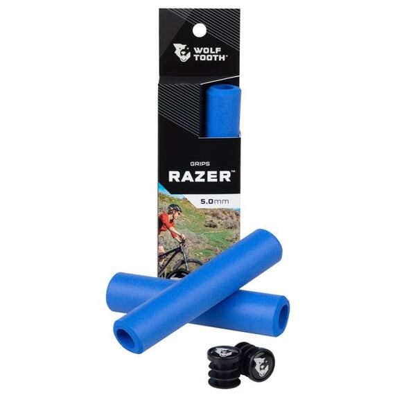 WOLF TOOTH grips RAZER 5mm blue