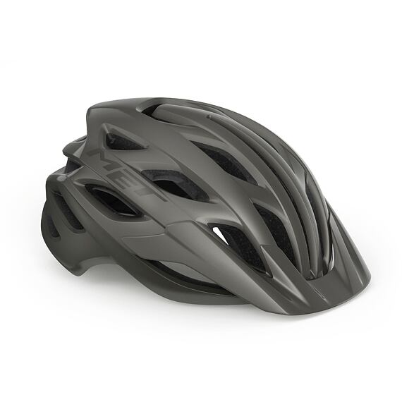 MET helmet VELENO MIPS titanium metalic -52/56