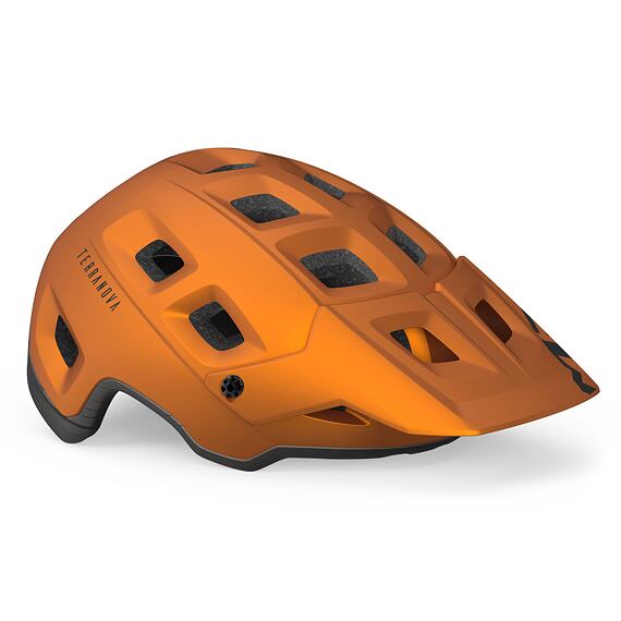 MET helmet TERRANOVA MIPS orange titanium metalic -56/58