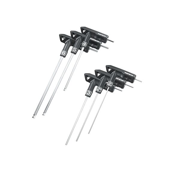 TOPEAK tools T-HANDLE DUOHEX WRENCH SET 6