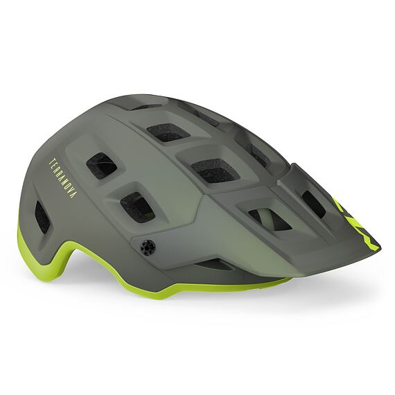 MET helmet TERRANOVA GRY/LIME -58/61
