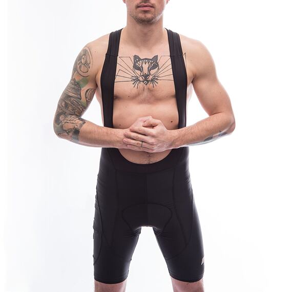 FT MEN'S SIGNATURE BIB SHORTS TRUE BLACK