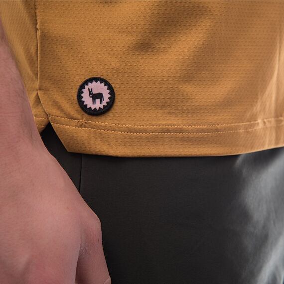 FT MEN'S HORIZON SHORT SLEEVE TEE GOLDEN/BLACK