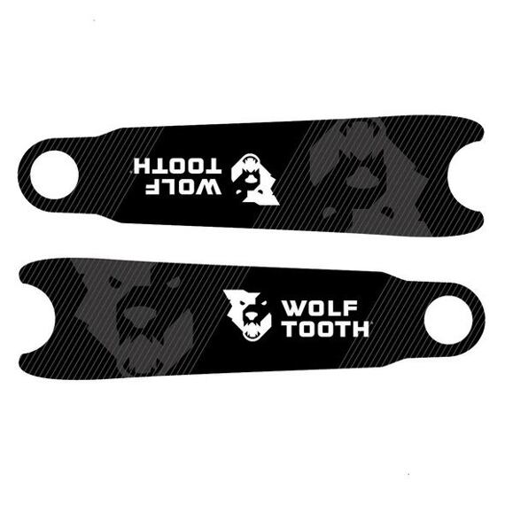 WOLF TOOTH crankarm protectors CRANKSKINS black