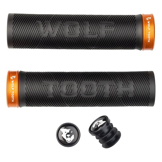 WOLF TOOTH grip ECHO BLK/ORANGE