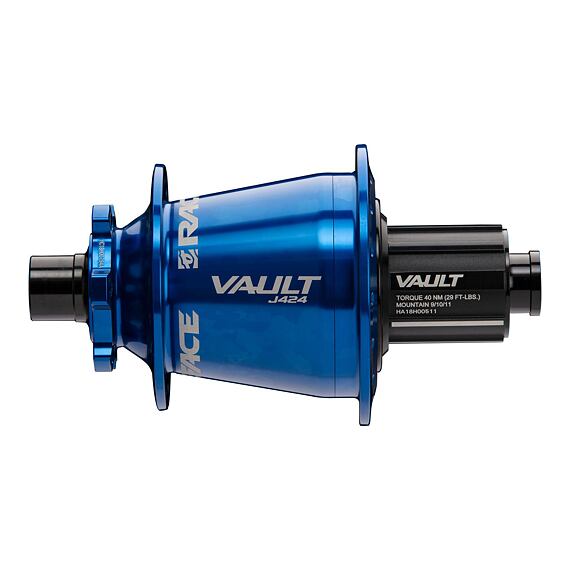 RACE FACE VAULT rear hub 12x148 BST 424J, XD, 32H blue