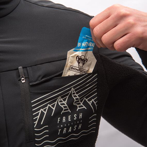 FT MEN'S FLEECE JACKET BLACK