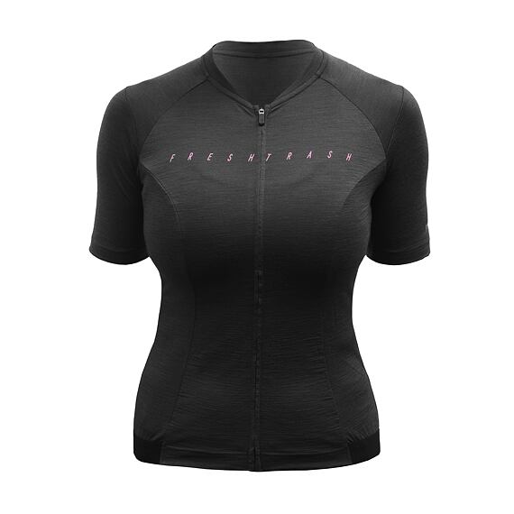 FT WOMEN'S LITE MERINO JERSEY TRUE BLACK