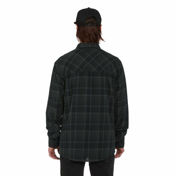 HORSEFEATHERS shirt DOUGH SHIRT anthracite