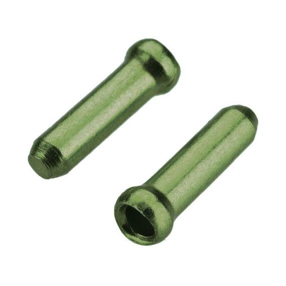 JAGWIRE end tips brake/shift cable Cash Green 500pcs