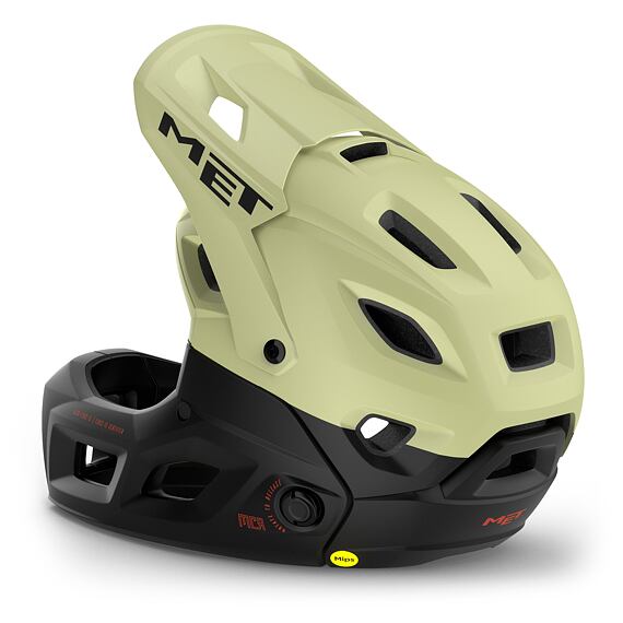 MET helmet PARACHUTE MCR MIPS pistachio green -52/56