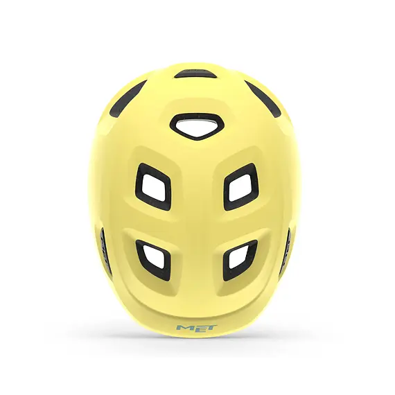 MET helmet HOORAY kids soft yellow -46/52