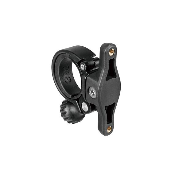 TOPEAK CAGE MOUNT 2 holder for attaching a bottle cage to handlebars.