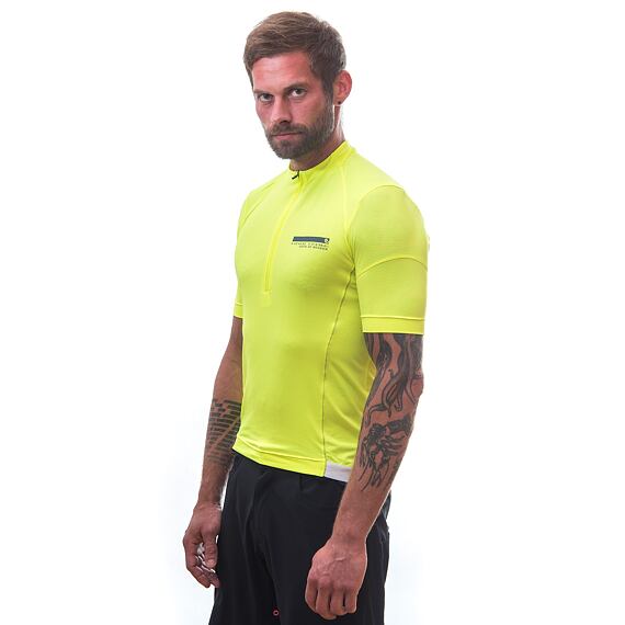 SENSOR CYCLE jersey MEN neon yellow COOLMAX ENTRY