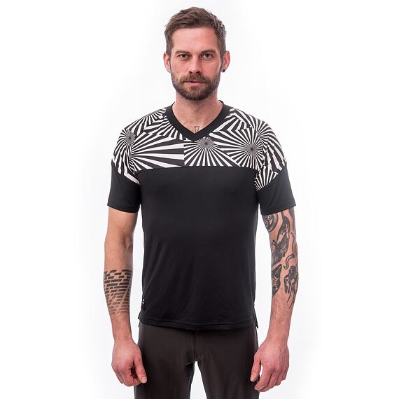SENSOR HELIUM jersey SS MEN blk/geometry
