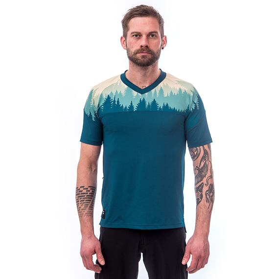 SENSOR HELIUM jersey SS MEN saphire/trees