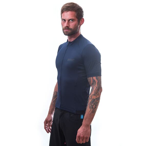 SENSOR CYCLE jersey full zip MEN deep blue COOLMAX RACE