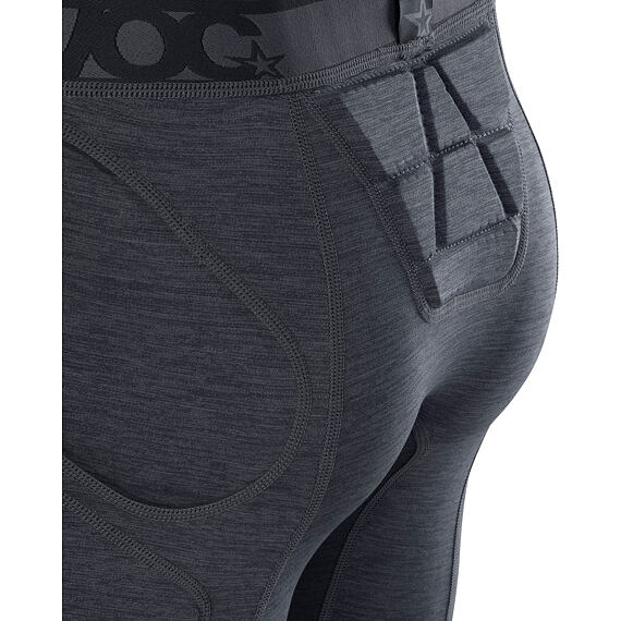Evoc Crash Pants protective cycling trousers Carbon Grey