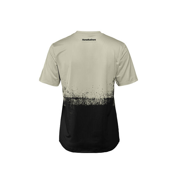 Horsefeathers Quantum women's cycling jersey Silver birch/black