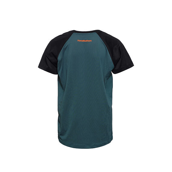 Horsefeathers Spike Kids' Cycling Jersey Petrol/Black