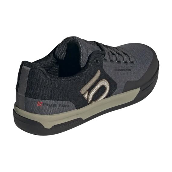 FiveTen Freerider Pro Canvas Shoes Gresix/Silpeb/Black Size 9.5