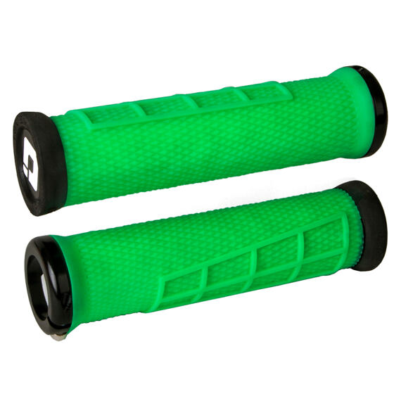 MTB Grips ODI Elite Flow Lock-On Green