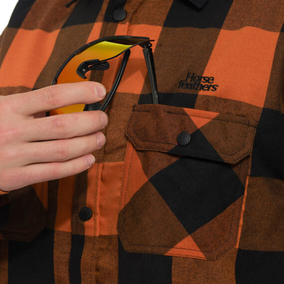 Horsefeathers Prom technical shirt Burnt Orange