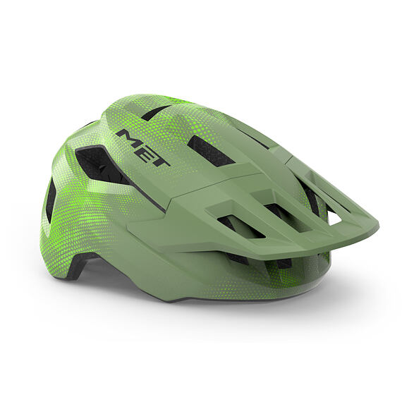 MET helmet SHELTER YOUTH green lime -52/56