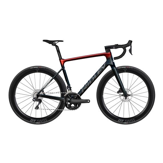 RIDLEY FALCN Ultegra Di2 UD Carbon/Candy Red Metallic/Silver