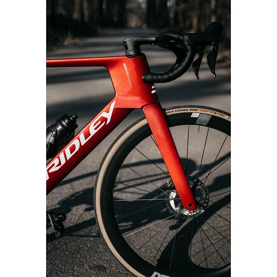 RIDLEY bike E-NOAH Ultegra Di2 Candy Red Metallic/Black/White