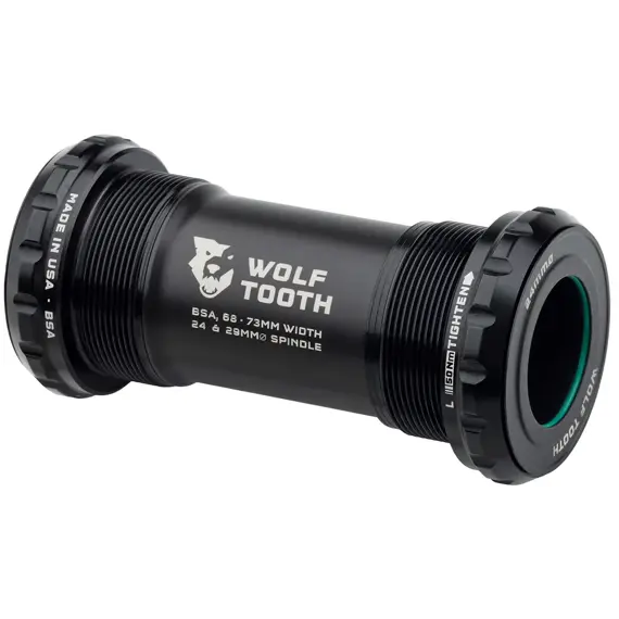 WOLF TOOTH bottom bracket BSA Shimano 24mm black