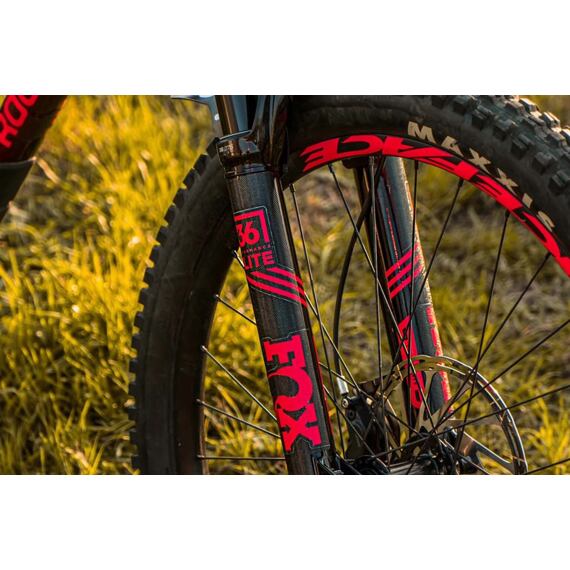 AMS protective sticker on fork FORK Clear