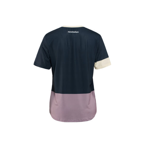 HORSEFEATHERS women's jersey QUANTUM indigo/iris