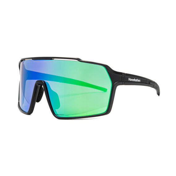 HORSEFEATHERS glasses NEUTRON matt black/mirror green