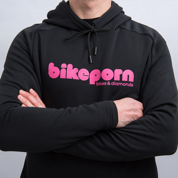 BIKEPORN TECNOSTRETCH men's hoodie black